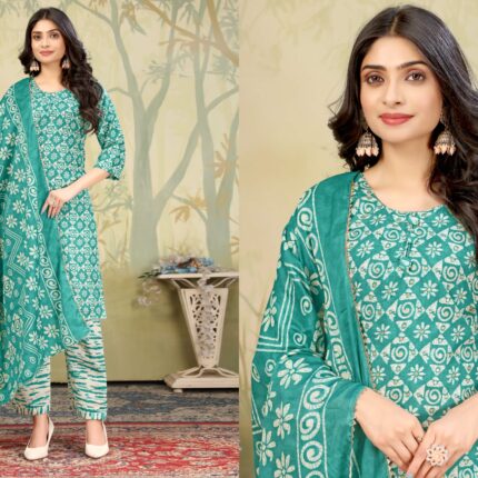 KP 198 Soft Cotton | 3 Piece Suit ₹495 (Set)