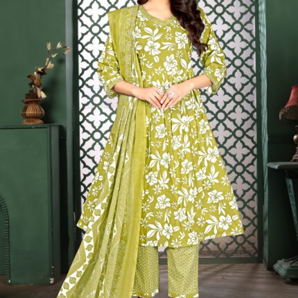 KP 385 Mal Cotton| 3 Piece Suit ₹695 (Set)