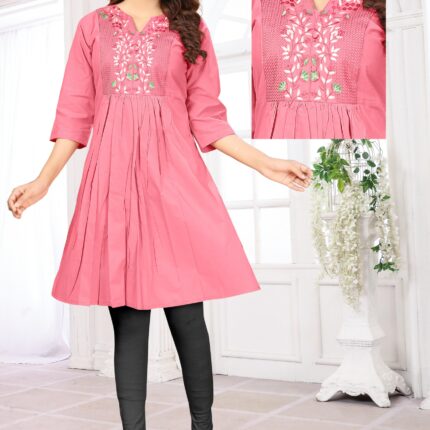 OP 22 Cambric Cotton | Frock ₹395 (Set)