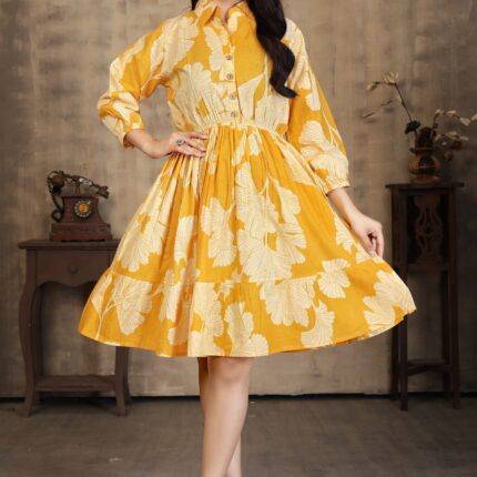 OP 23 Cambric Cotton | Frock ₹395 (Set)