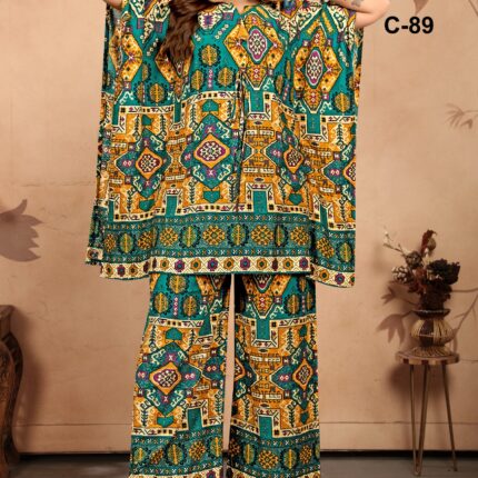 C 89 Rayon | Co-ord ₹645 (Set)