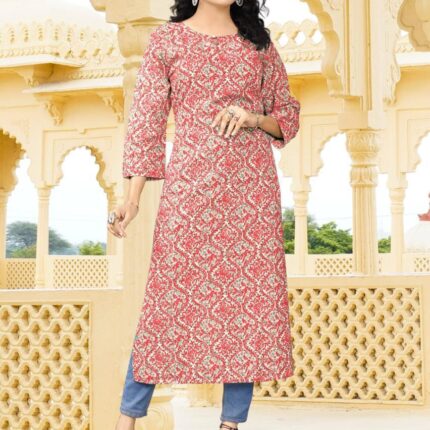 K 12 Cotton Slub | Single Kurti ₹195 (Set)